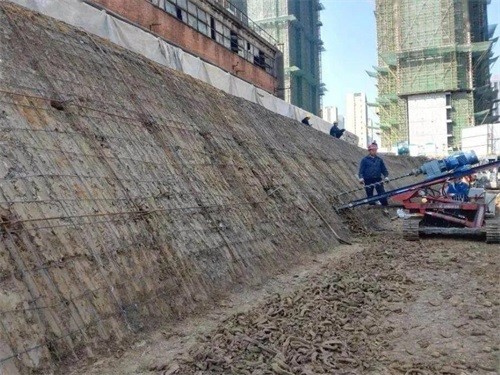 深泽建筑边坡支护