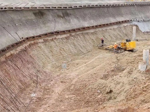 深泽基坑边坡加固